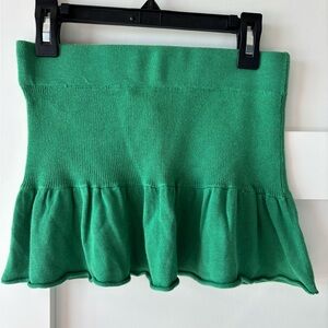 Knit Mini Skirt